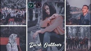 Tutorial Edit Foto Dark Outdoor Preset | Adobe Photoshop Lightroom Mobile