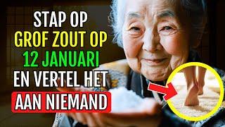 Stap op GROF ZOUT op 12 JANUARI om VEEL GELD aan te trekken!