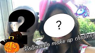 Halloween makeup  challenge