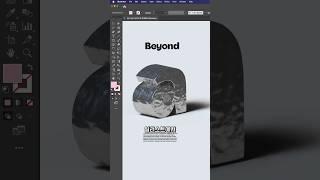 일러스트에서 크롬느낌의 3D 오브젝트 만들기 #일러스트레이터 #illustrator