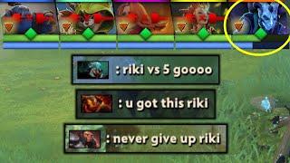 1v9 never surrender riki