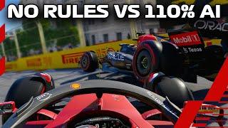 Can You Beat 110% Ai With No Rules In F1 22..?