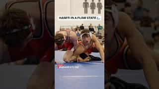 Dean Hamiti was in a flow state of mind in the CKLV semifinals! #CKLV #NCAAWrestling