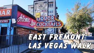 Exploring A Different Side of Las Vegas | Fremont East District Walking Tour