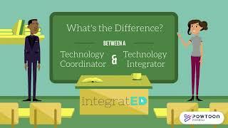 What's the difference between a technology coordinator and a tech coach?