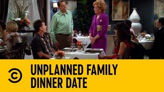 Unplanned Family Dinner Date | Two And A Half Men | Comedy Central Africa