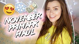 NOVEMBER PRIMARK HAUL - COSY AF | LUCY WOOD