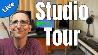 Studio-Tour bei Timo & Workflow-Tipps (Live Stream)