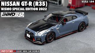 『MY MINI CAR WORLD』UNBOXING INNO64 1/64 NISSAN GT-R (R35) NISMO SPECIAL EDITION 2022