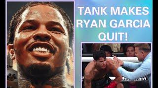  TREMENDOUS TANK DAVIS MAKES RYAN GARCIA QUIT! 