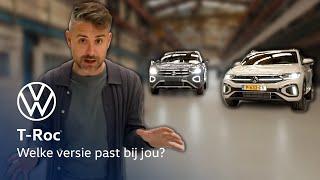 Welke Volkswagen T-Roc uitvoeringen zijn er? | Volkswagen Nederland