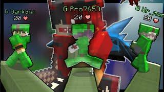 THREE GOD BRIDGERS CARRY A NOOB YOUTUBER IN BEDWARS ON JARTEX NETWORK (EPIC GOD BRIDGING) (PROTOFAM)