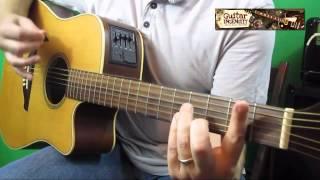 How To Play Always Where I Need To Be On Guitar - Acoustic Guitar Version Tutorial - The Kooks