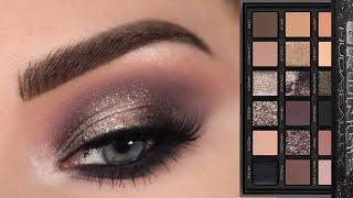 Smokey Halo Eyeshadow Tutorial | Huda Beauty Pretty Grunge Palette