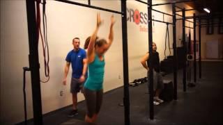 Ladies of CrossFit Federal Hill- Kipping Pull ups