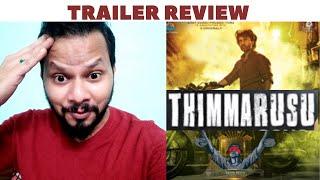 Thimmarusu Trailer Hindi Review | Telugu | Satyadev | Priyanka Jawalkar | Brahmaji | Filmy Mohan