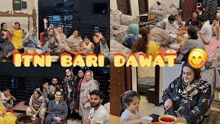 family dawat  | saari khala k dawat MA | itne maze maze k khane  | dawat kiss baat ki?