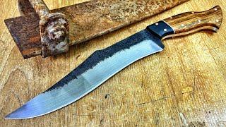 Knife Making: Bowie From The Old Spring