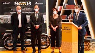 Presentación del Museo de la Moto en el estand de Alcalá de Henares en FITUR 2022