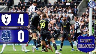 Tottenham Hotspur 4-0 Everton | Match Reaction