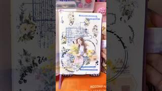 Journal With Me  #journal #sticker #vintage #journaling #stickers #asmr #relaxing