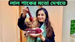 লাল শাকের মতো দেখতে আজব এক সবজি রান্না করলাম।|JF DISHA VLOGS||Bengali Vlogs||Cooking Video|