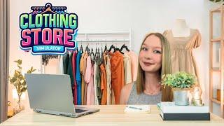 Starting My Clothing EMPIRE │ Clothing Store Simulator