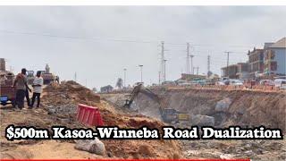 Winneba -Kasoa 10 Lane Dualization Road Project | Winneba Road Construction in Ghana