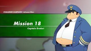 Advance War 1 - Mission 18 Captain Drake (Andy) - Challenge Campaign | Advance War 1+2 Re-boot Camp