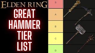 Best GREAT HAMMER? Greathammer Tier List- ELDEN RING