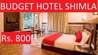 BEST BUDGET HOTEL SHIMLA! NEAR MALL ROAD! WITH HILL VIEW