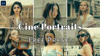 How To Edit Cine Portraits | Cinematic Photo Editing In Lightroom | Vishal Preset |