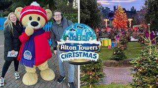 Alton Towers Christmas Vlog 2024