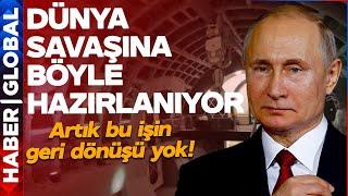 Radyasyona Dayanıklı Bomba Sığınakları Yapılıyor! Putin Çılgına Döndü, Rusya Nükleer Savaşa Başlıyor