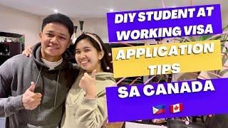 DIY STUDENT AND WORKING VISA APPLICATION TIPS - CANADA #movetocanada #openworkpermitcanada