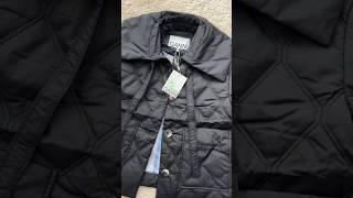 GANNI 가니 퀼팅 자켓 RIPSTOP QUILT JACKET