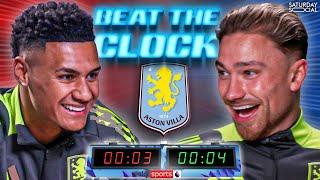 “I’M CLEVER MATE!”  Ollie Watkins vs Matty Cash | Beat The Clock