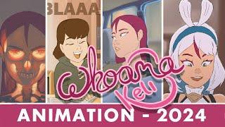 Whoana Keli's 2024 Animation Compilation (shorts)
