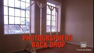 Building A Photographers Backdrop!