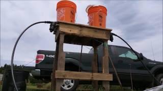 Simple Gravity Drip Irrigation