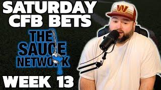 Saturday CFB Picks & Predictions Week 13 - College Football Picks With Kyle Kirms