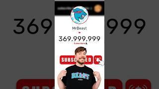 MrBeast HIT 370 MILLION SUBSCRIBER #mrbeast #subacribe #shorts