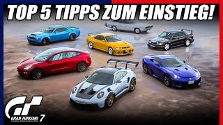 Meine Top 5 Tipps für den Einstieg in Gran Turismo 7