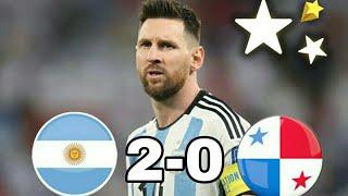 Argentina vs Panama Today Match Highlights 2023