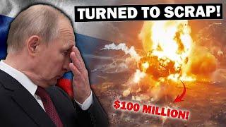 WELL DONE! Putin's Last Hope wrecked after Ukraine's massive ATACMS attack in Crimea!