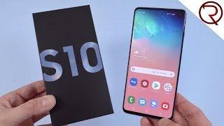 Samsung Galaxy S10 Unboxing - NOT IMPRESSED