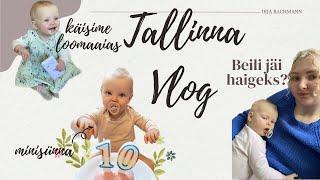 Tallinna VLOG | käisime loomaaias + uued prillid + Beili 10. minisünna + Beili jäi haigeks + HAUL