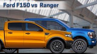 Head to Head - Comparing the 2021 Ford Ranger to the Ford F150