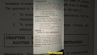 Introduction and scope of pharmacology || general pharmacology || #trending #shorts #shortsfeed