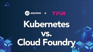 Kubernetes vs. Cloud Foundry | An interview between TFiR and anynines CEO Julian Fischer